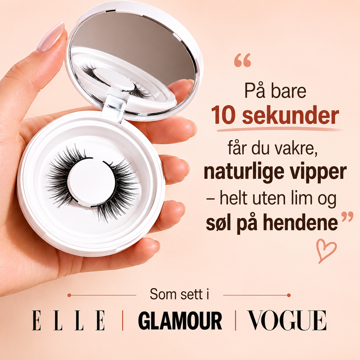 Mirelle™ Magnetisk Vippekit med Salongresultat